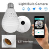 360° HomeSafe™ Hidden Secret LightBulb Night Vision Security Camera