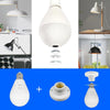 360° HomeSafe™ Hidden Secret LightBulb Night Vision Security Camera