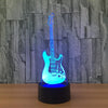 3D Electric Guitar Lamp