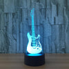 3D Electric Guitar Lamp