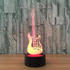 3D Electric Guitar Lamp