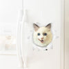 3D Hole View Vivid Pets Bathroom Wall Sticker